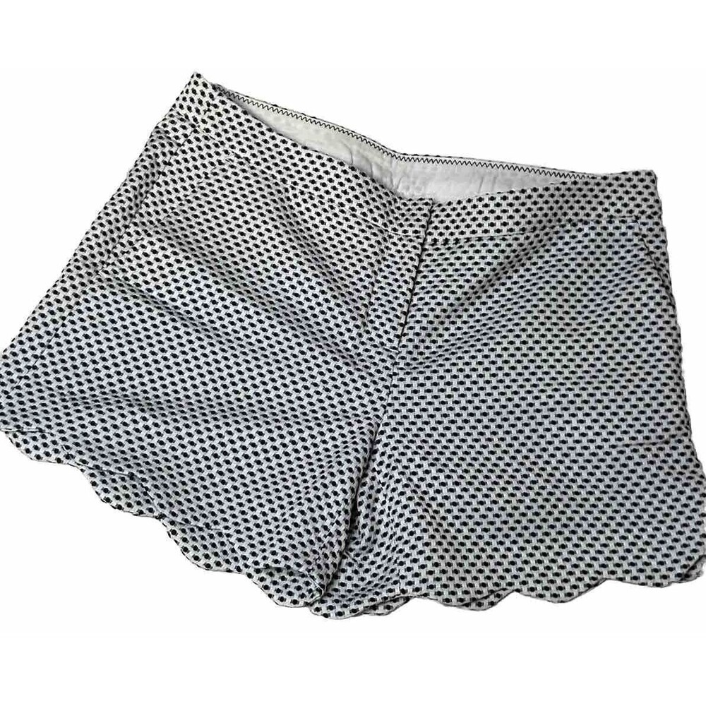cynthia rowley women shorts sz 8 Scallop EUC‎ Beach